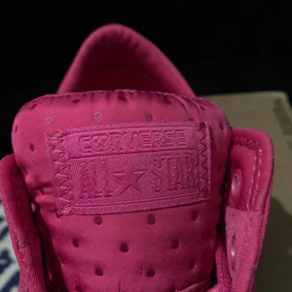 NEW  CONVERSE 8.5 MADISON NEOPRENE OX VIVID PINK - Picture 7 of 9